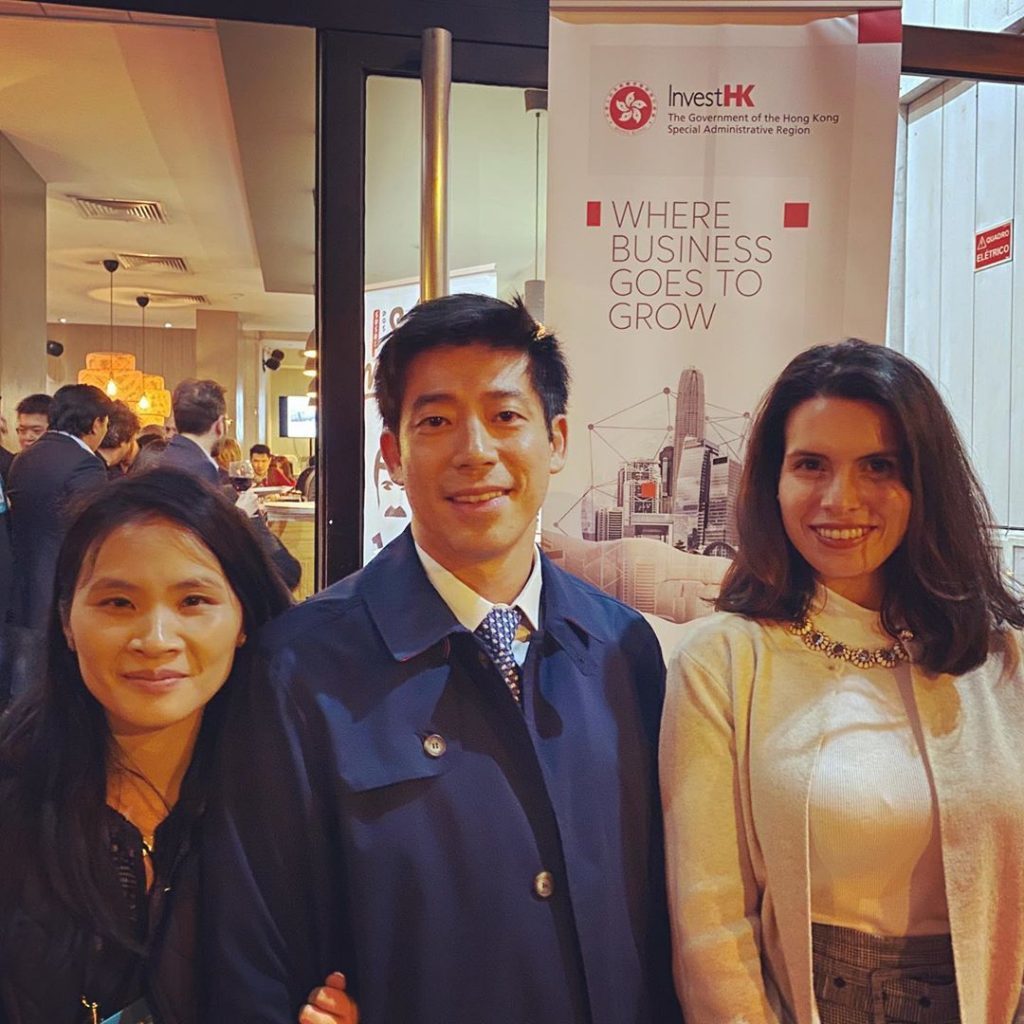 Ana Law, diretora do Ibrachina, Thomas Law, presidente do Ibrachina, e Gabriela Faria de Oliveira, diretora executiva do CIC - Centro Internacional de Cultura